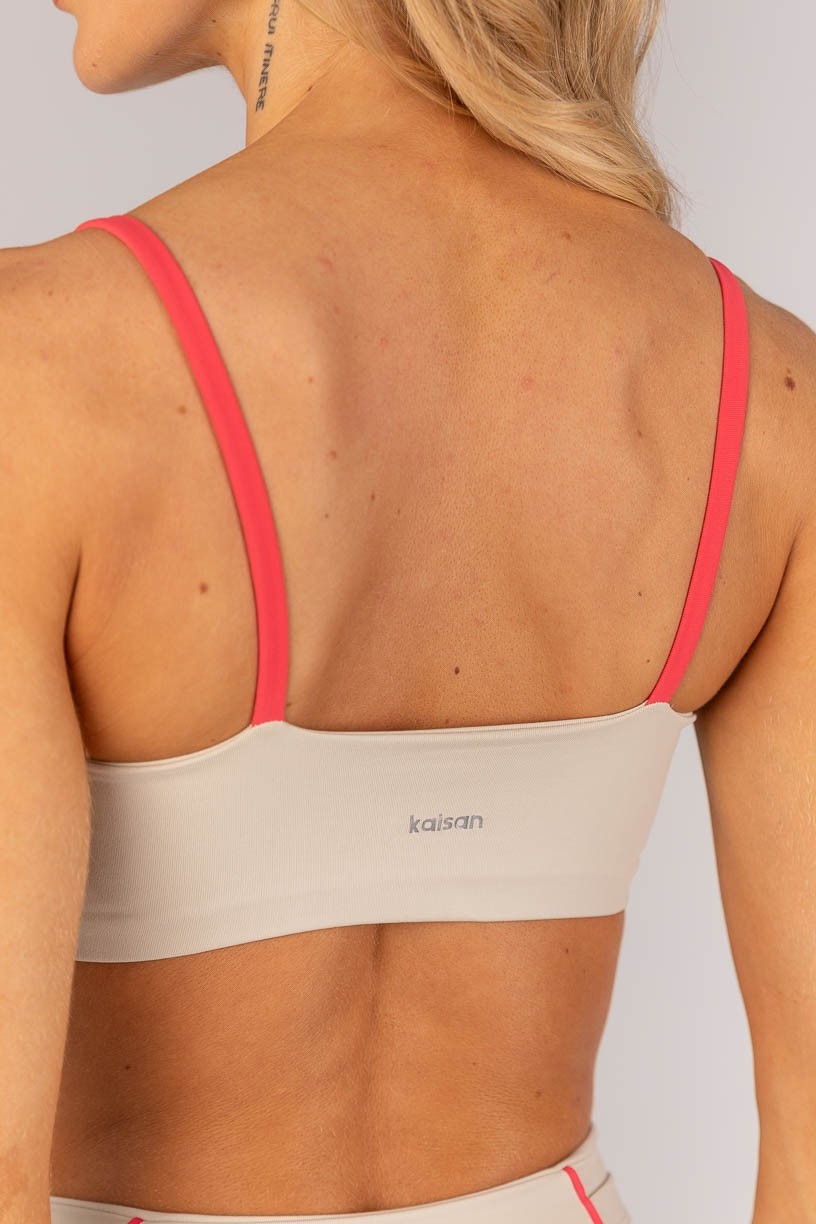 K4588-B_Top_com_Alcas_e_Vivo_Contrastante_Bege__Rosa_Pink__Ref:_K4588-B