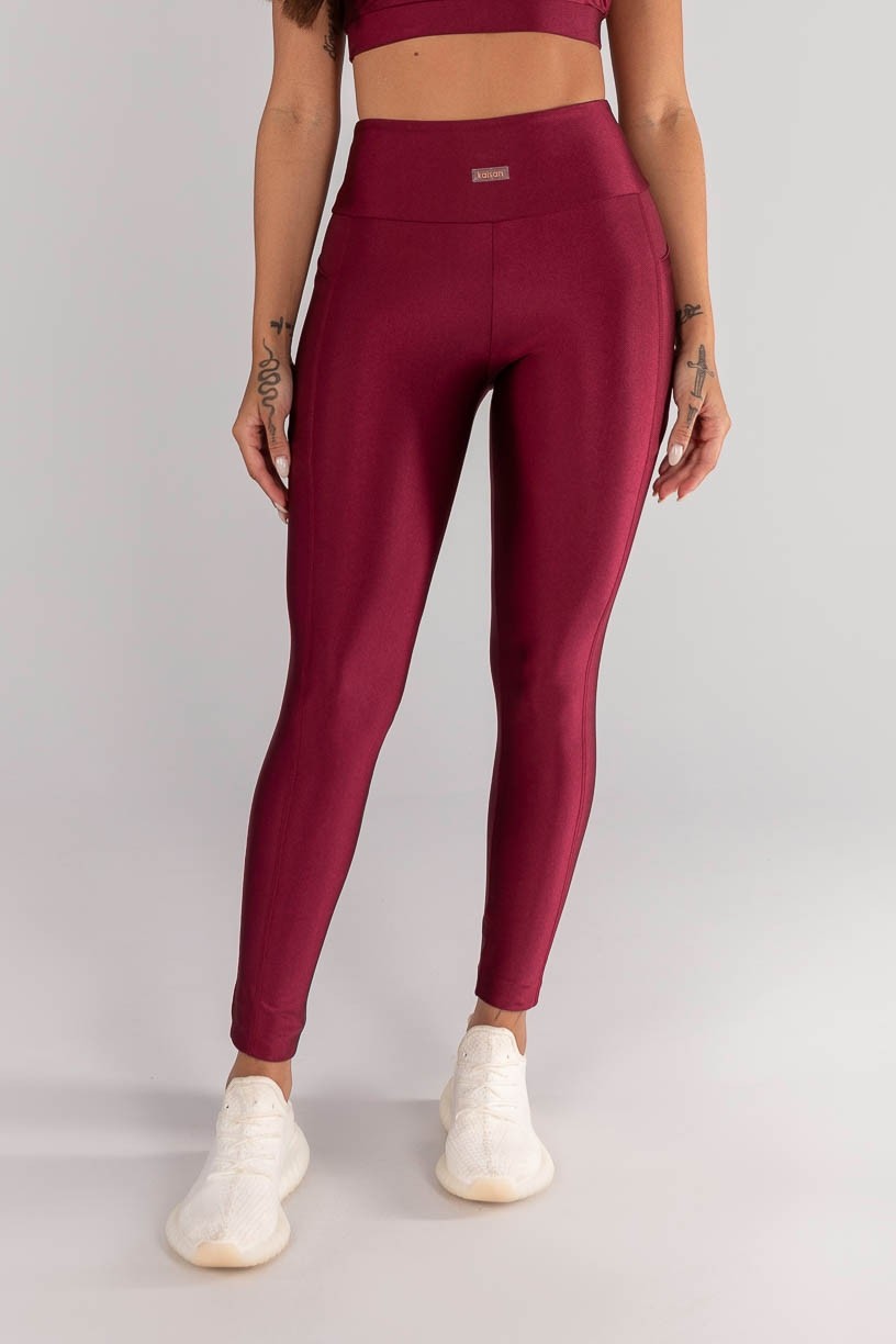 K4375-B_Calca_Legging_com_Bolsos_Laterais_Vinho__Ref:_K4375-B