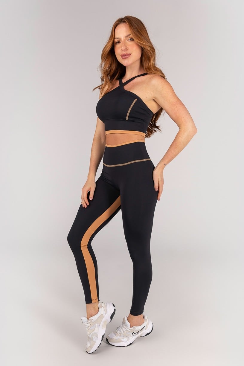 K4667-A_Calca_Legging_com_Vira_e_Recorte_Entrepernas_Preto__Caramelo__Ref:_K4667-A