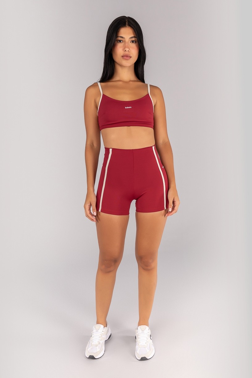 K4356-F_Short_com_Chapados_Vinho__Off-White__Ref:_K4356-F