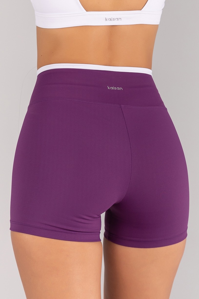 K4697-B_Short_com_Cos_de_Vira_e_Chapados_Ametista__Branco__Ref:_K4697-B