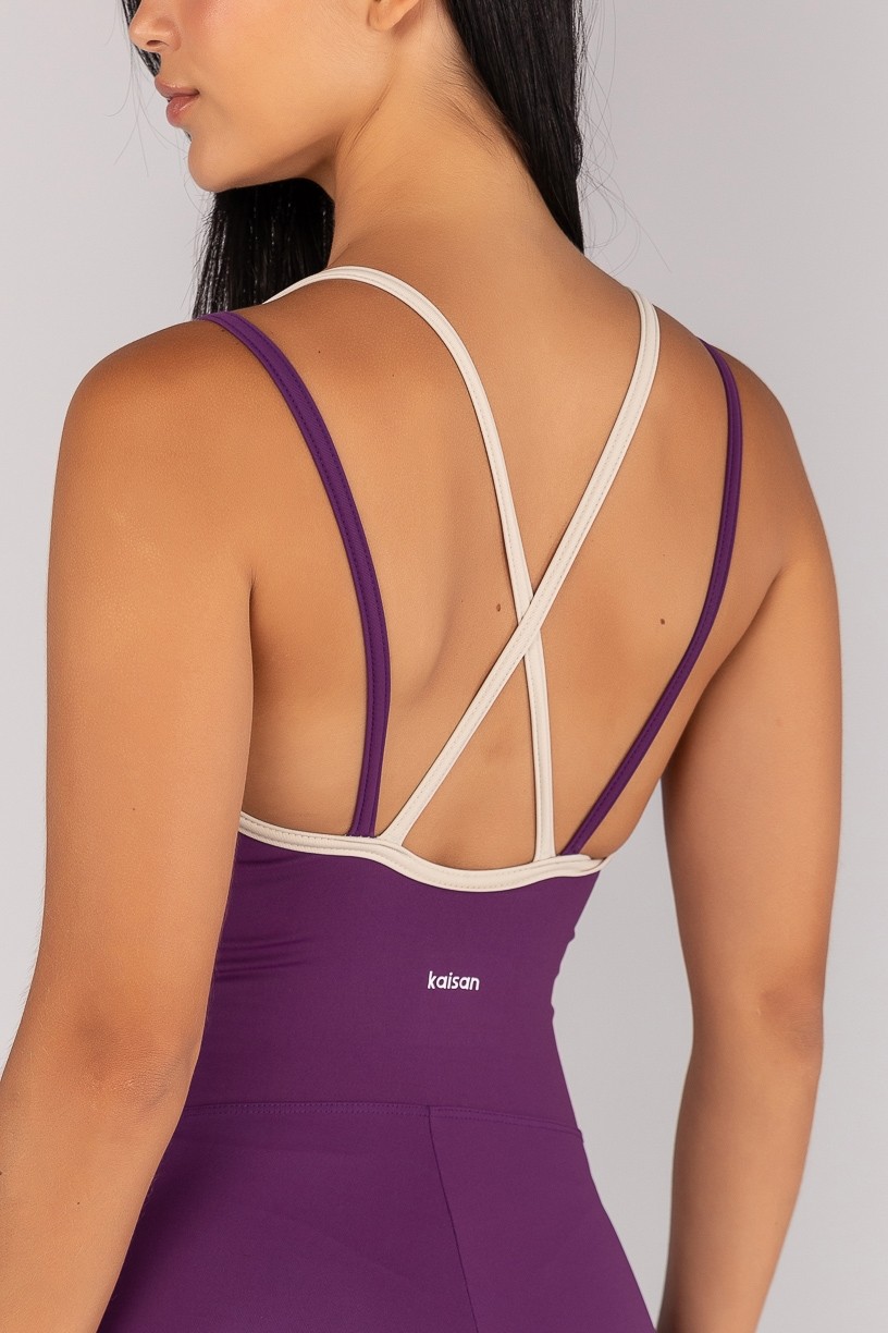 K4700-A_Macaquinho_com_Alcas_Duplas_Contrastantes_Ametista__Off-White__Ref:_K4700-A