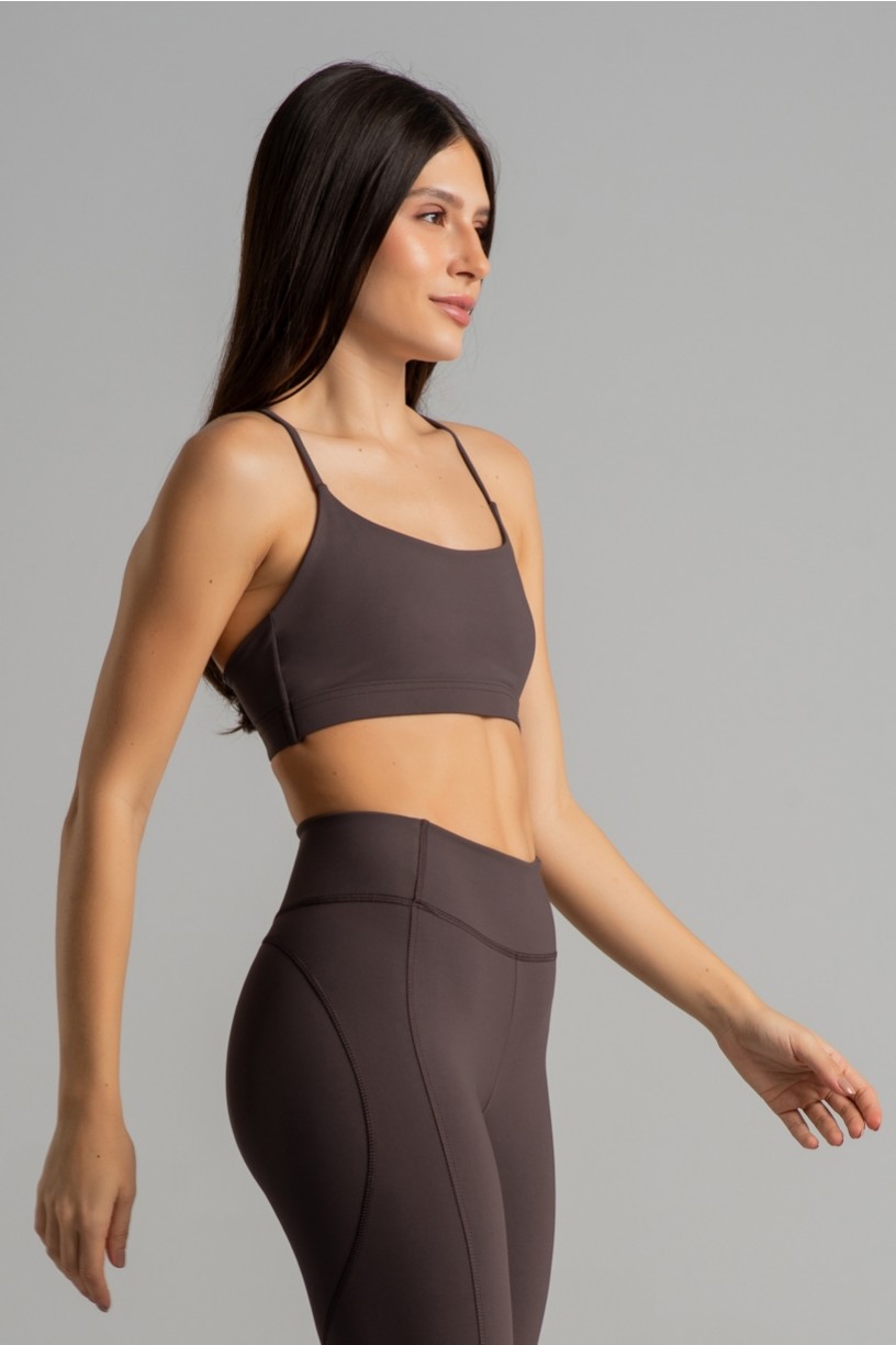 K4386-E_Top_com_Alcas_Ajustaveis_nas_Costas_Trufa__Ref:_K4386-E