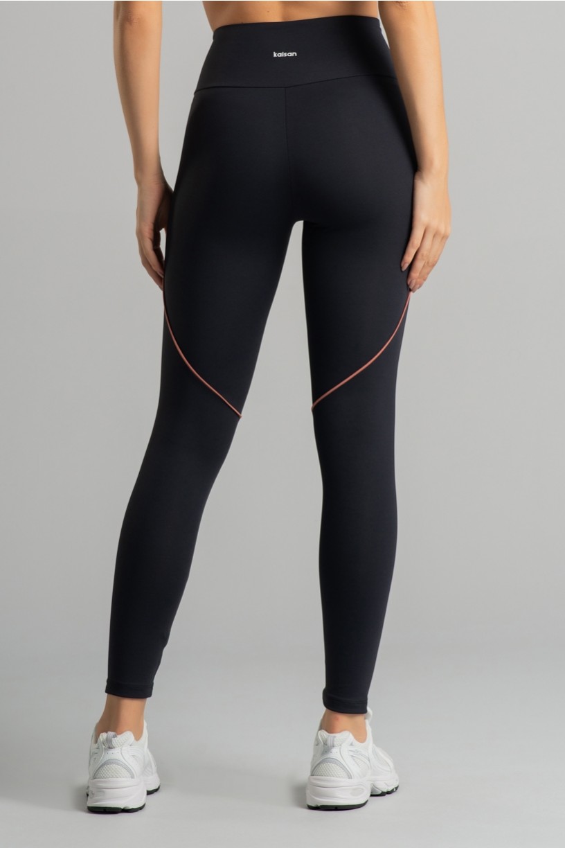 K4855-A_Calca_Legging_com_Vivo_Contrastante_Preto__Telha__Ref:_K4855-A