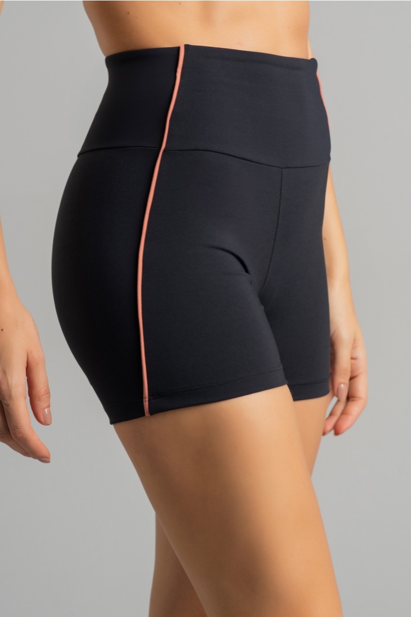 K4856-A_Short_com_Vivo_Contrastante_Preto__Telha__Ref:_K4856-A