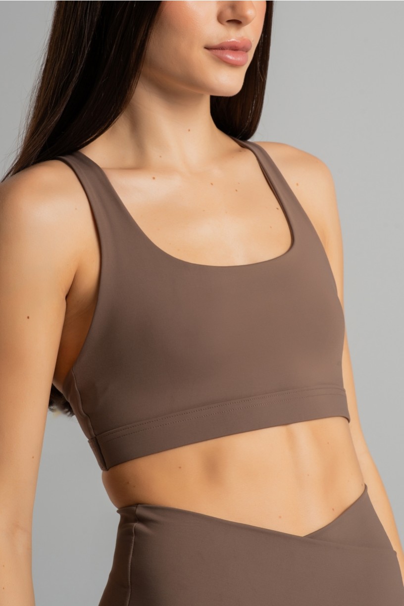 K4857-B_Top_com_Alcas_Entrelacadas_nas_Costas_Capuccino__Off-White__Ref:_K4857-B