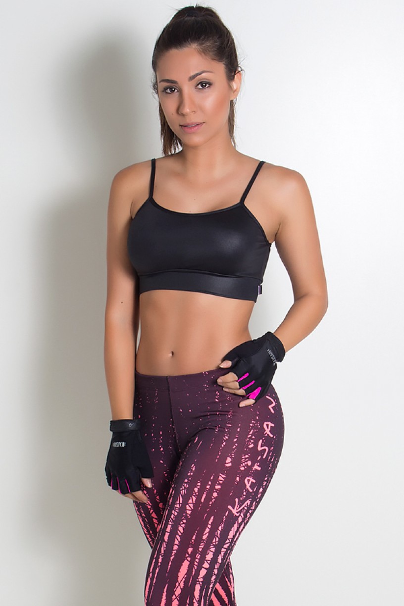 Top de Alcinha Tecido Cirrê | Ref: KS-F749-001
