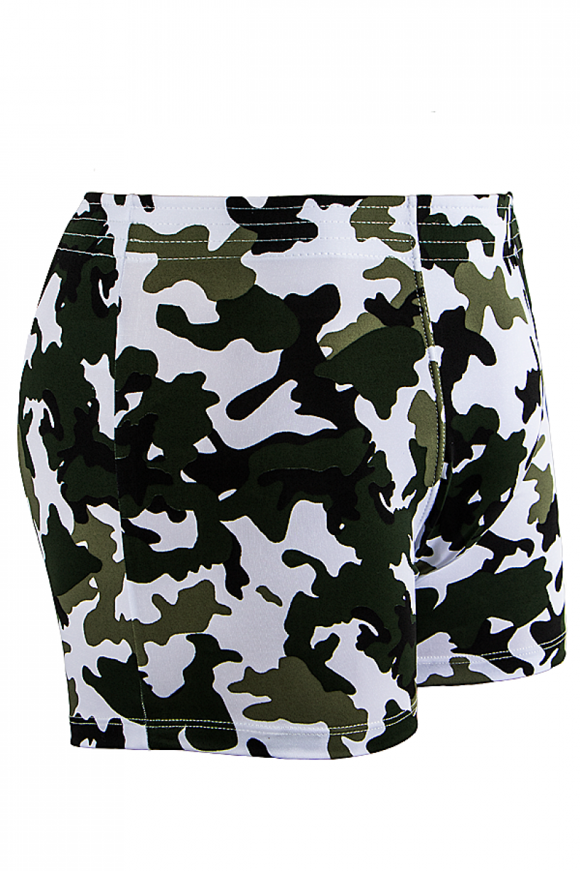 Cueca Boxer 4 Agulhas Microfibra 494  (Avulsa) Estampa Camuflado | Ref: CEZ-CZ494-002