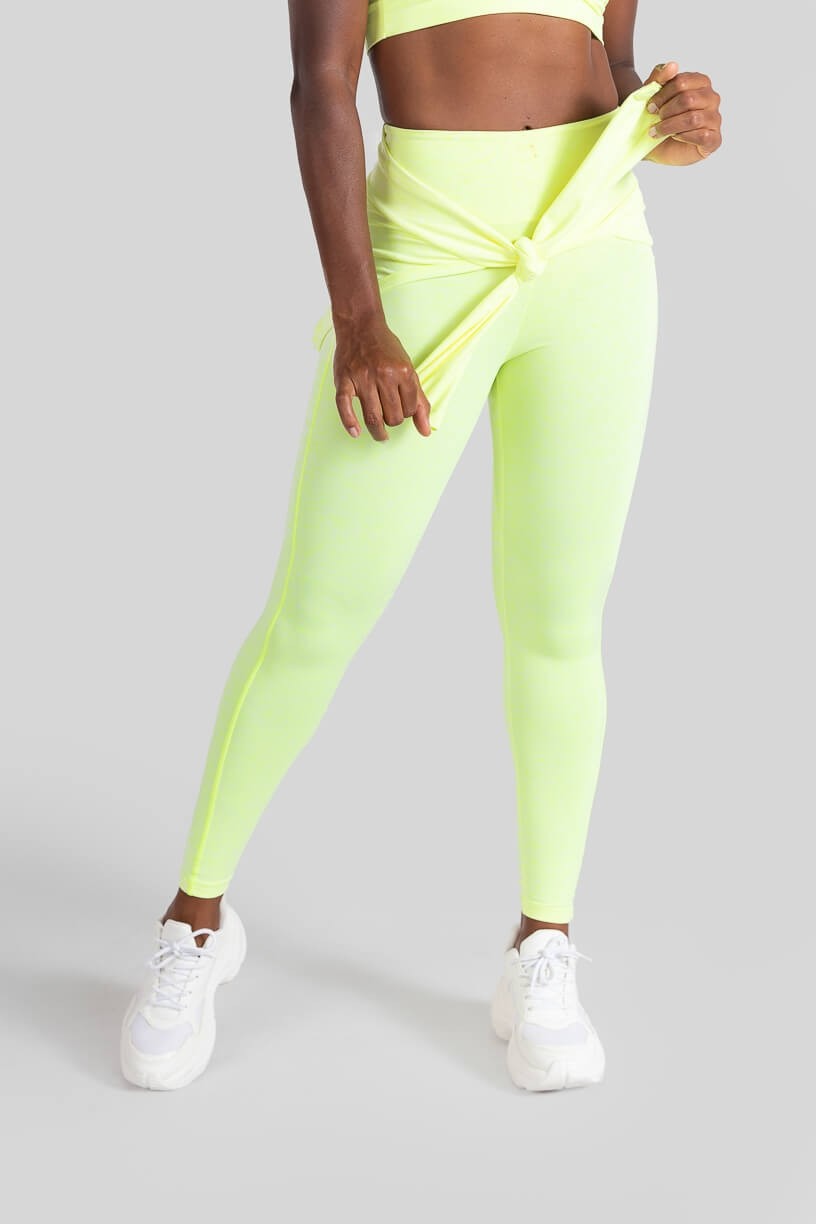 Calça Legging Mesclado (Amarelo) | Ref: K3096-G