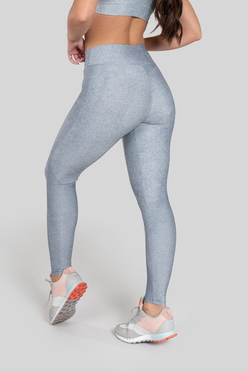 Calça Legging Estampa Digital com Cós Duplo (Powdered) | Ref: K2922