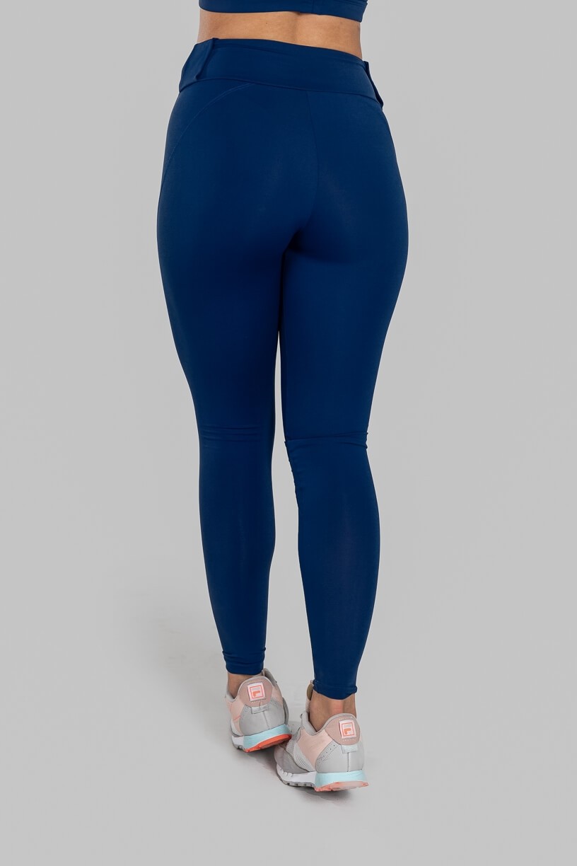 Calça Legging com Passador (Azul Marinho) | Ref: K3109-C