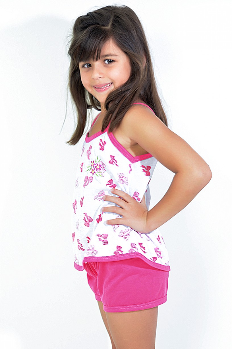 Babydoll Infantil 086 (Pink) - AB