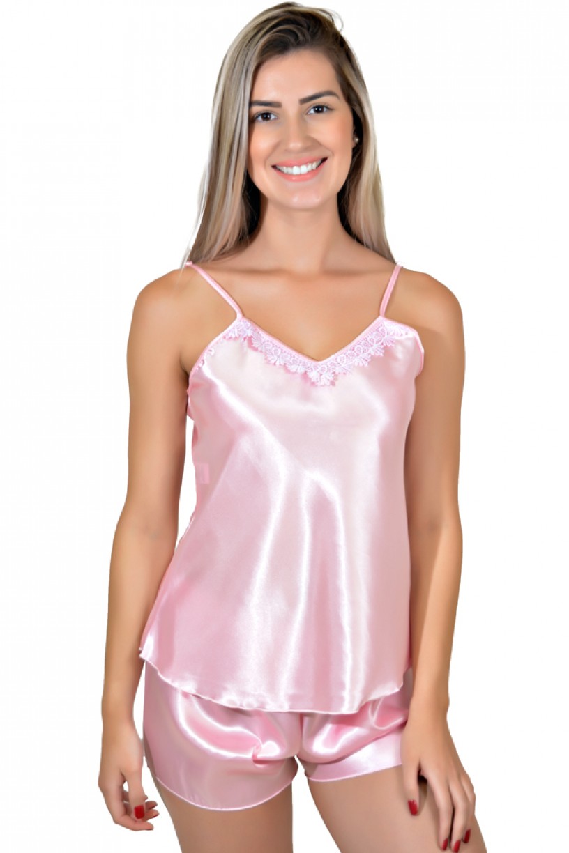 Babydoll Feminino 003 (Rosa)