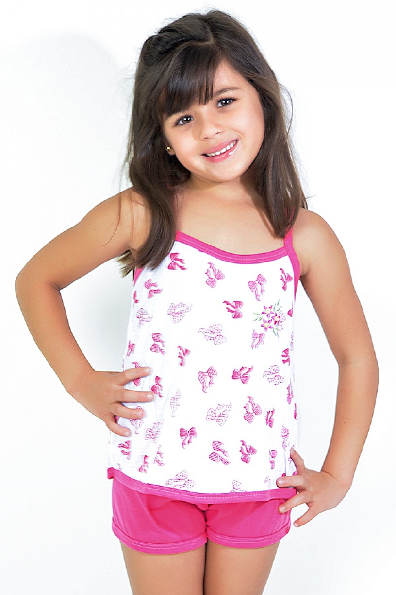 Babydoll Infantil 086 (Pink) - AB