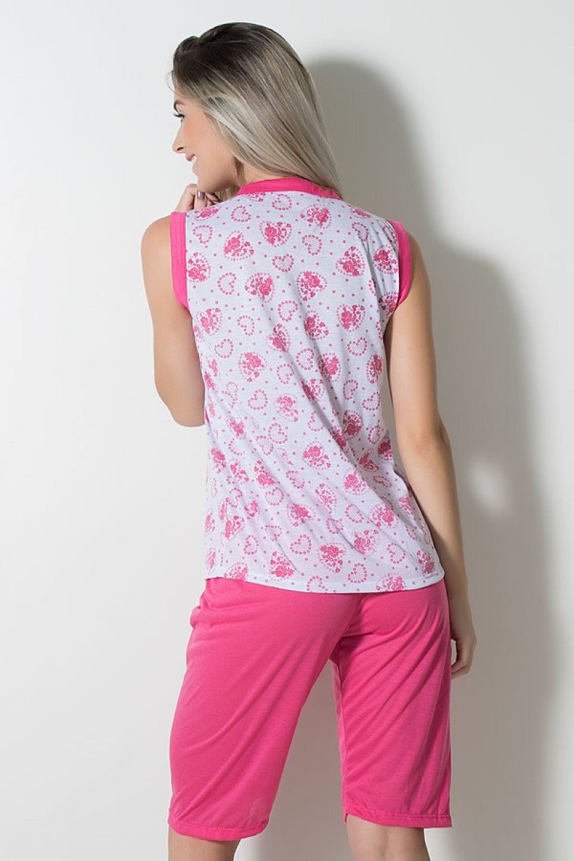 Pijama Pescador 098 (Pink) | Ref: CEZ-PA098-004 