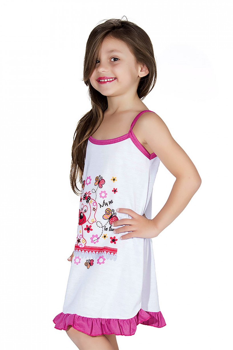 Camisola Infantil 141 (Pink com cachorrinho) AB