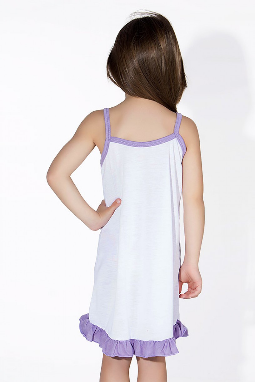 Camisola Infantil 141 (Lilas com borboletas) AB |  Ref: CEZ-CM010-001