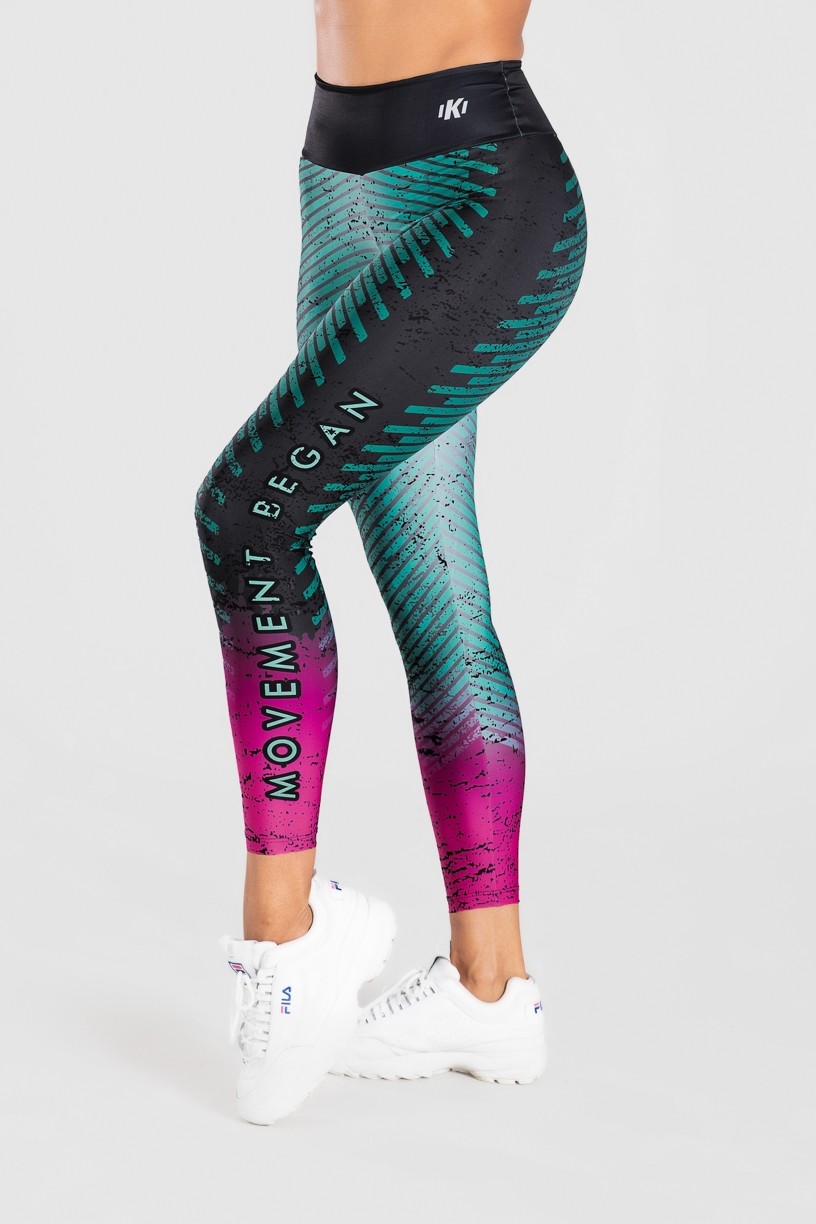 Calça Legging Estampa Digital Movement Began | Ref: CA442-041-000 