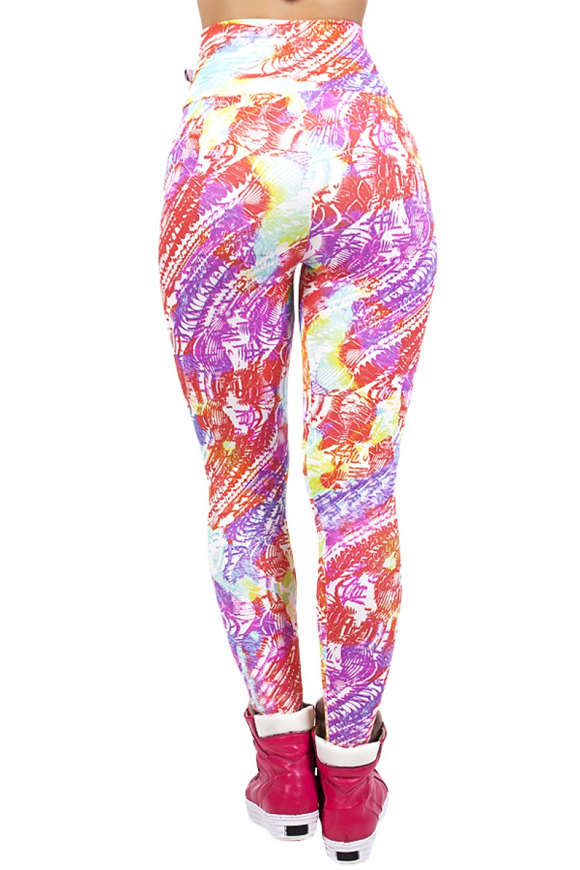 Legging Estampada Abstrato Colorido 3 | Ref: CA502