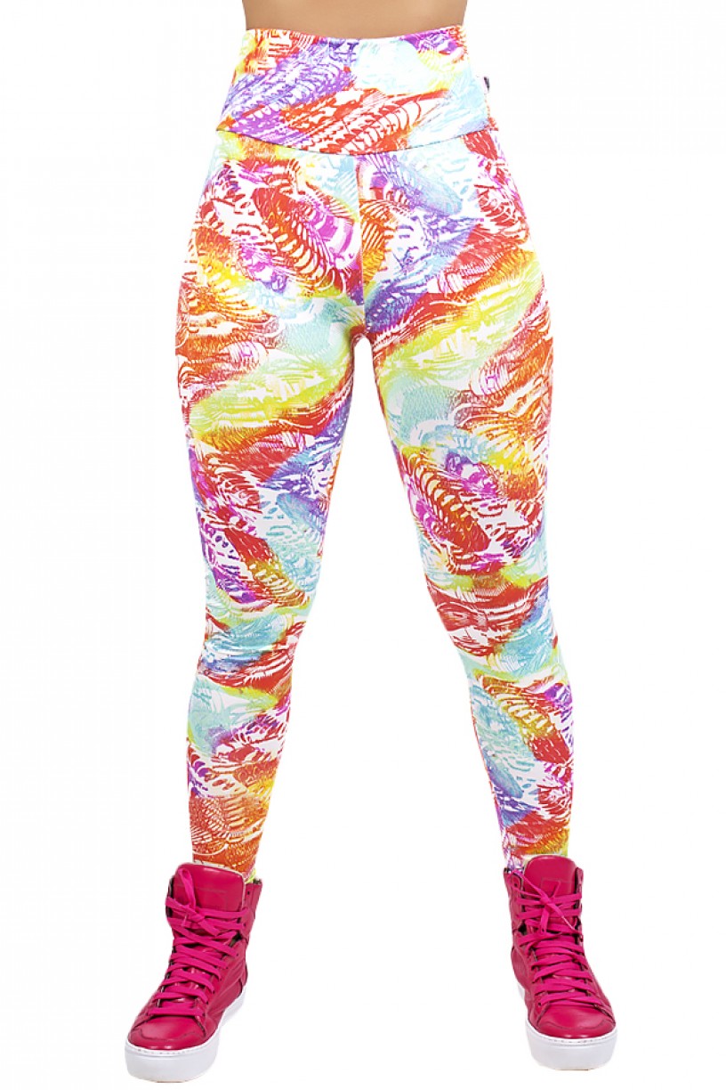 Legging Estampada Abstrato Colorido 3 | Ref: CA502