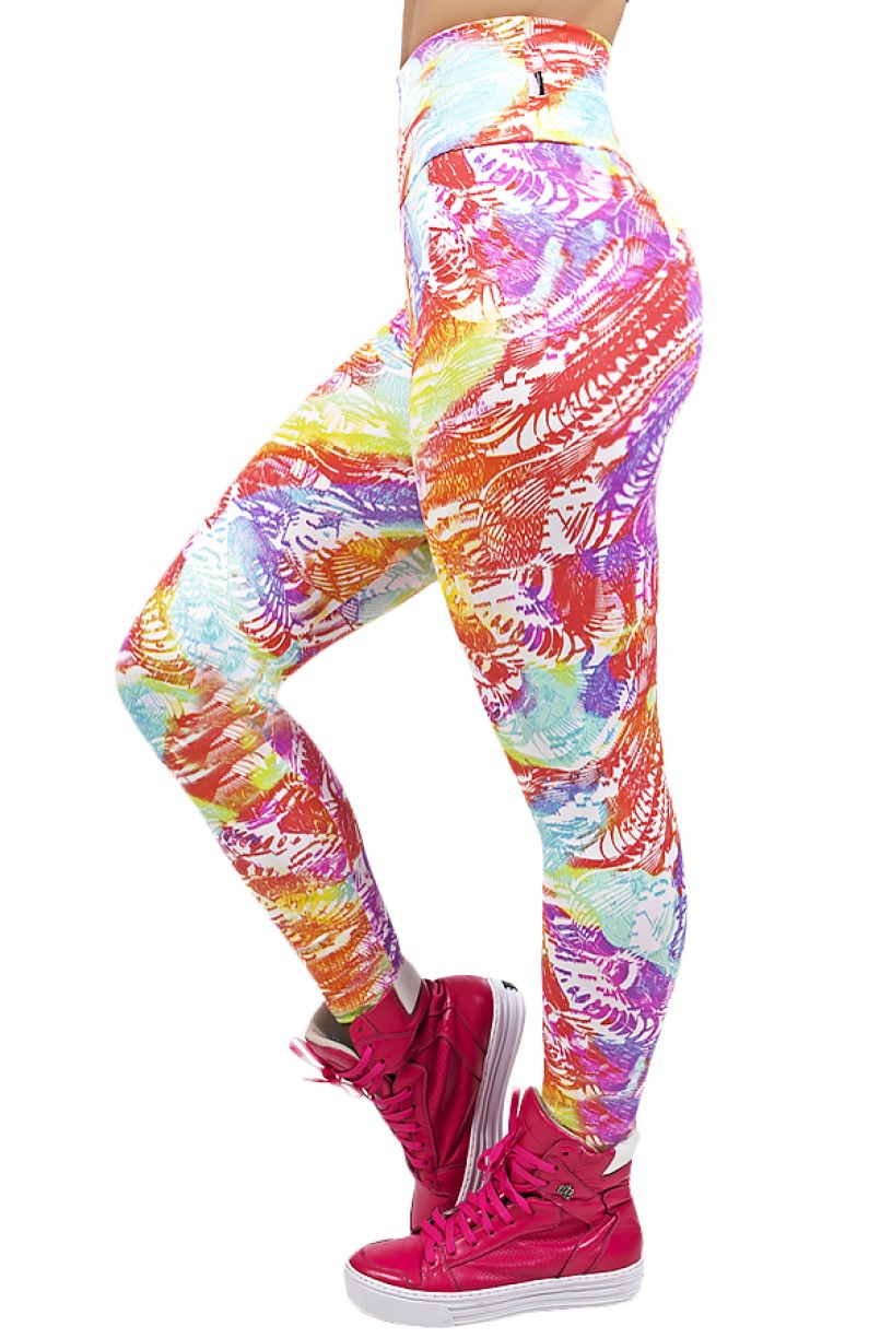 Legging Estampada Abstrato Colorido 3 | Ref: CA502