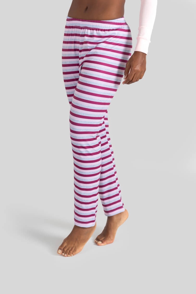 Calça Boca Reta Homewear (Roxo) | Ref: K3105-D