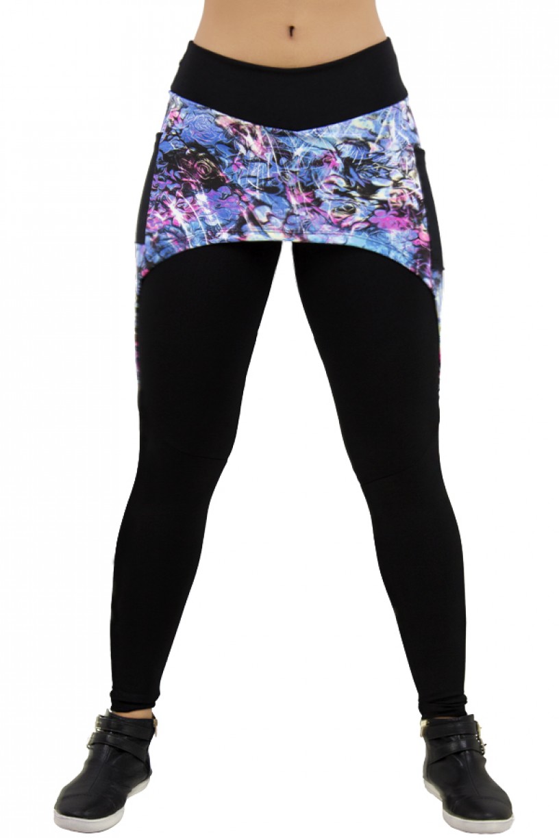 Legging Lisa com Tapa Bumbum Estampado e Bolso | Ref: F674