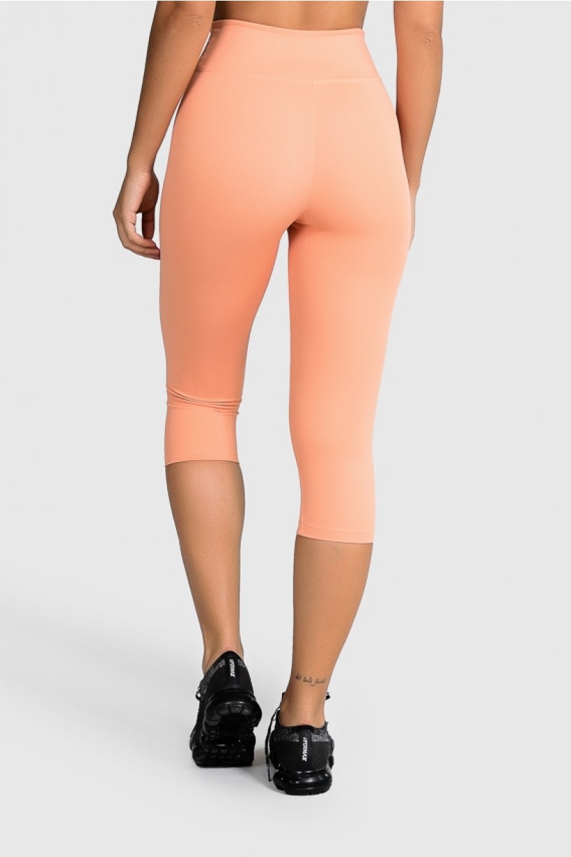 Calça Corsário Fitness Básica (Salmão) | Ref: GO2-F
