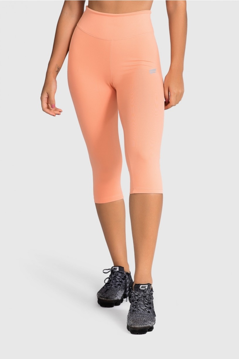 Calça Corsário Fitness Básica (Salmão) | Ref: GO2-F