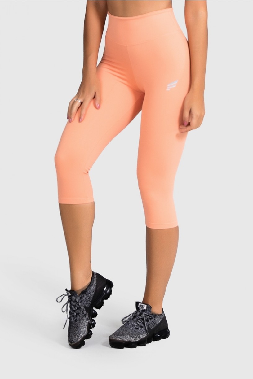 Calça Corsário Fitness Básica (Salmão) | Ref: GO2-F