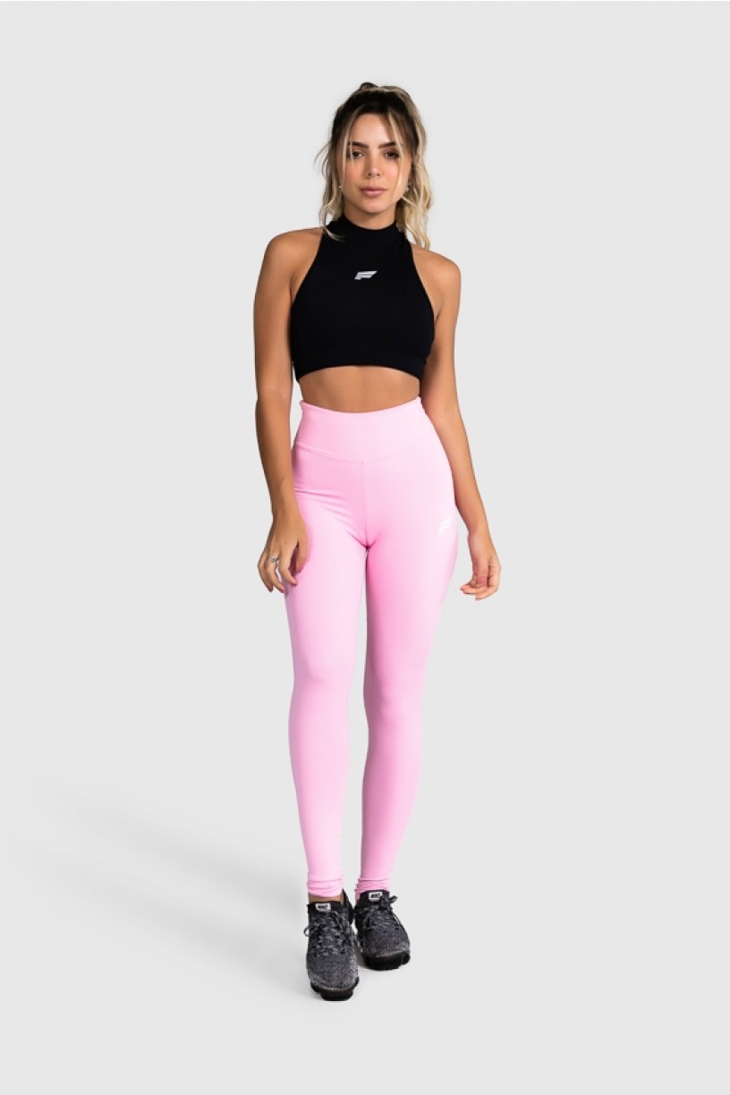 Calça Fitness Básica (Rosa Bebê) | Ref: GO1-G