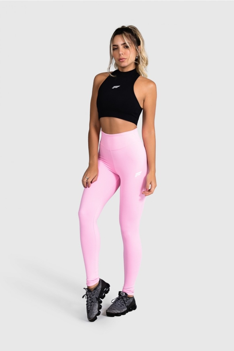 Calça Fitness Básica (Rosa Bebê) | Ref: GO1-G