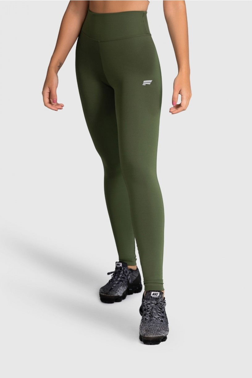 Calça Fitness Básica (Verde Militar) | Ref: GO1-I