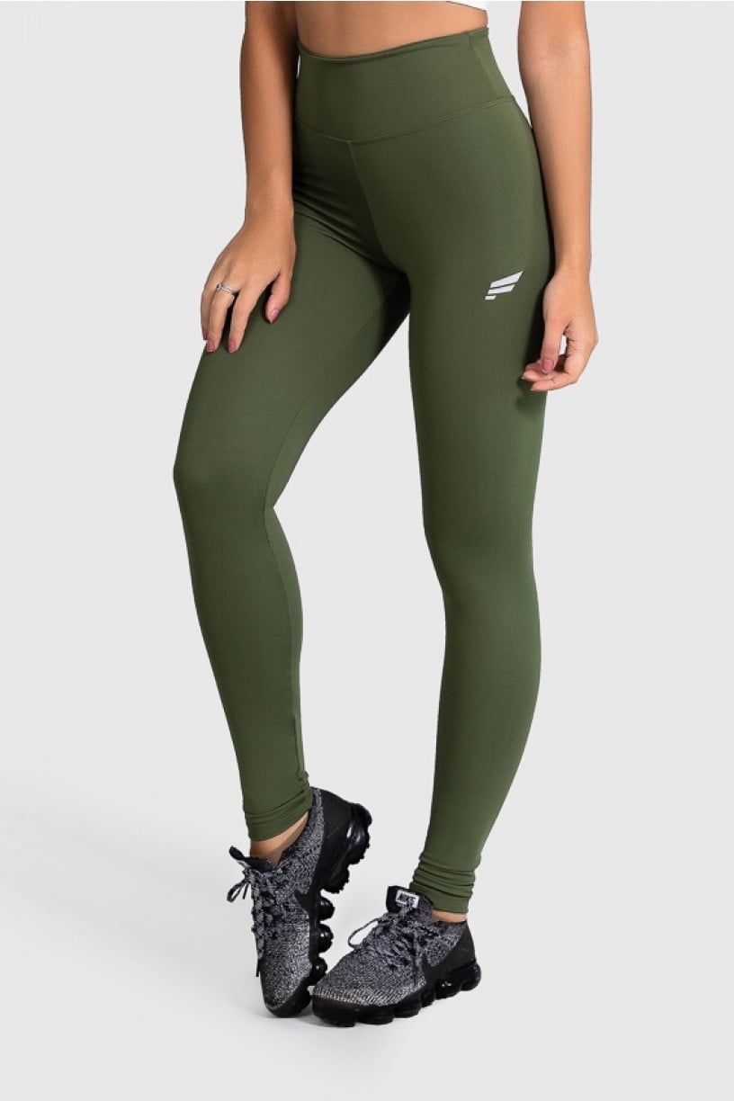 Calça Fitness Básica (Verde Militar) | Ref: GO1-I
