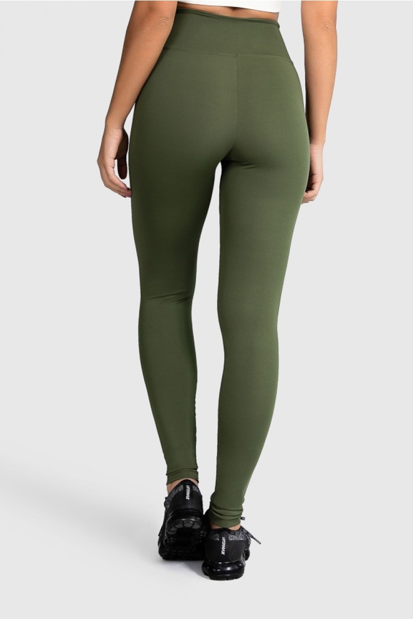 Calça Fitness Básica (Verde Militar) | Ref: GO1-I