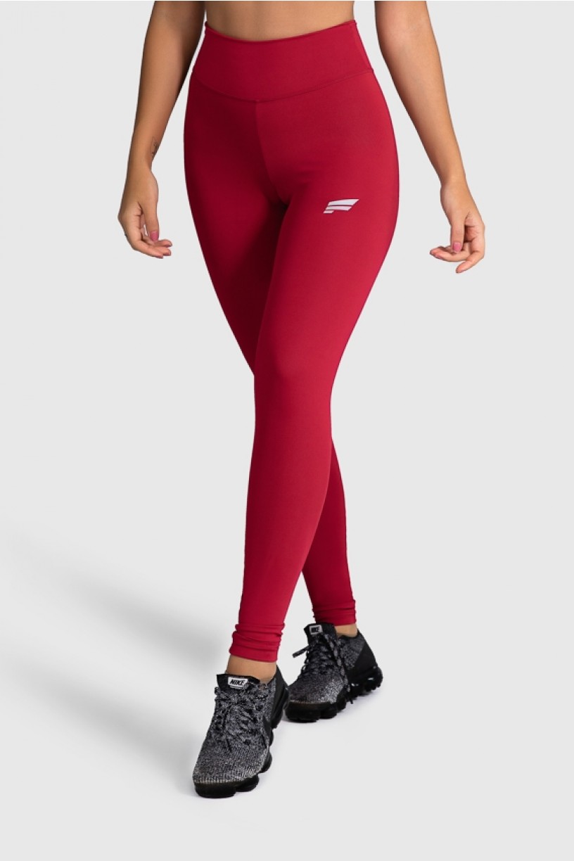 Calça Fitness Básica (Vinho) | Ref: GO1-C