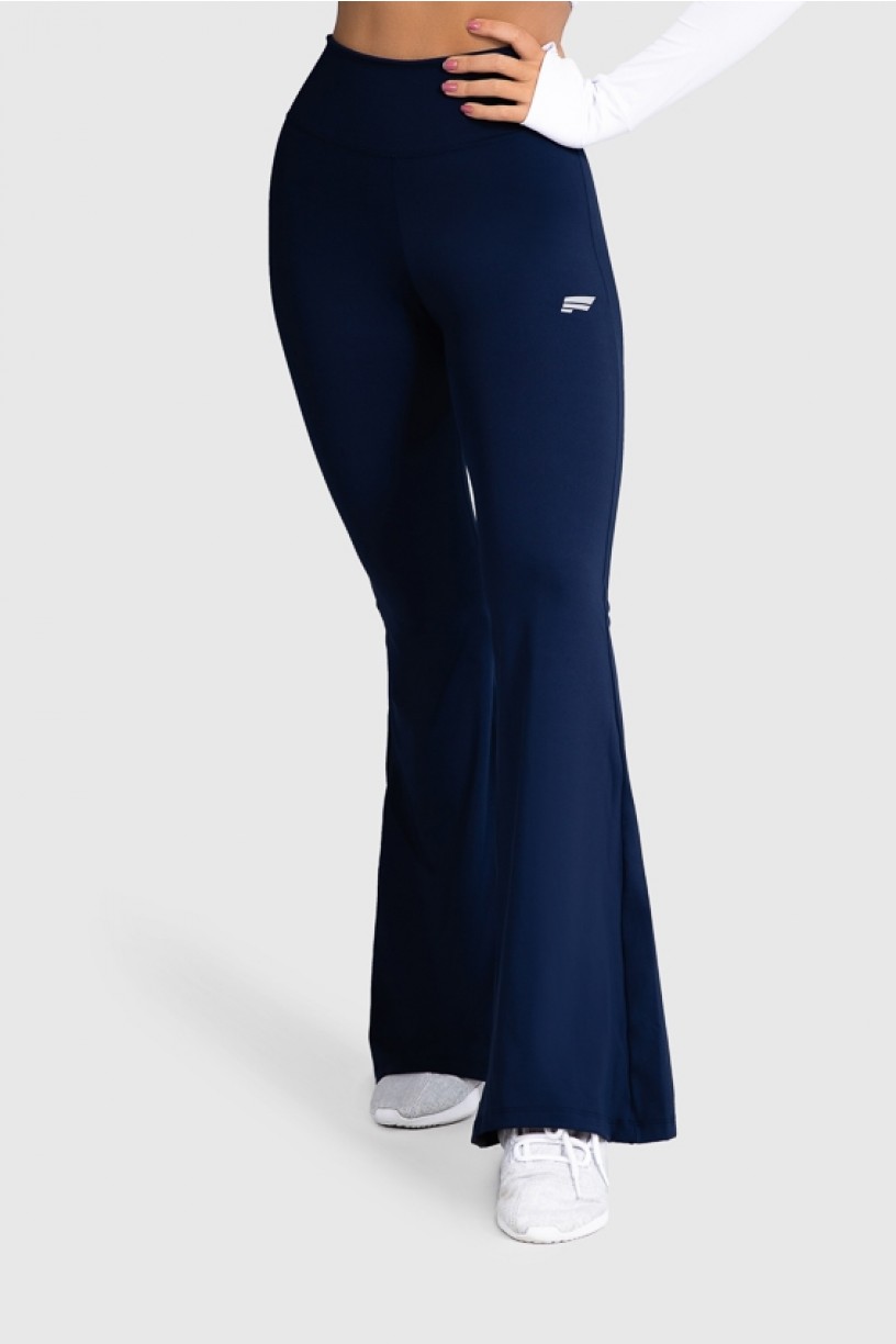 Calça Flare Fitness Básica (Azul Marinho) | Ref: GO4-H