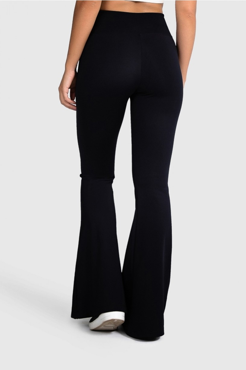 Calça Flare Fitness Básica (Preto) | Ref: GO4-A