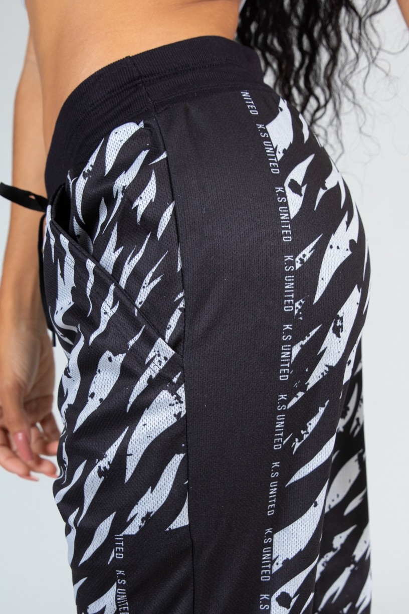 Calça Jogger Estampa Digital (Black Tiger) | Ref: K2747