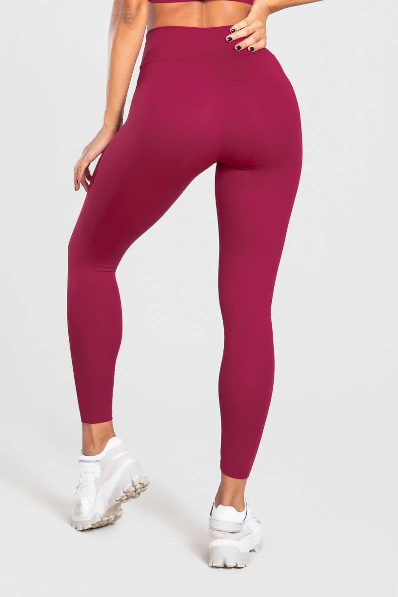 Calça Legging Básica (Vinho) | Ref: K3074-C