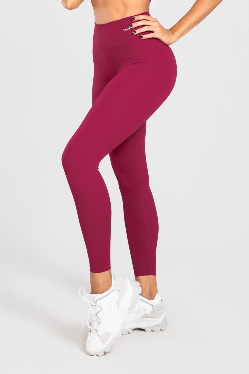 Calça Legging Básica (Vinho) | Ref: K3074-C