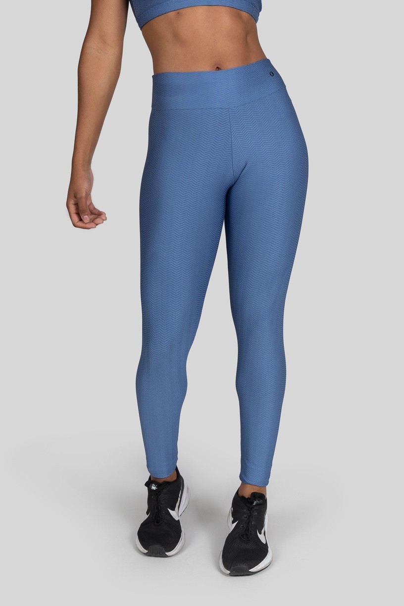 Calça Legging Básica Ziggy (Azul)  Ref K3187-B