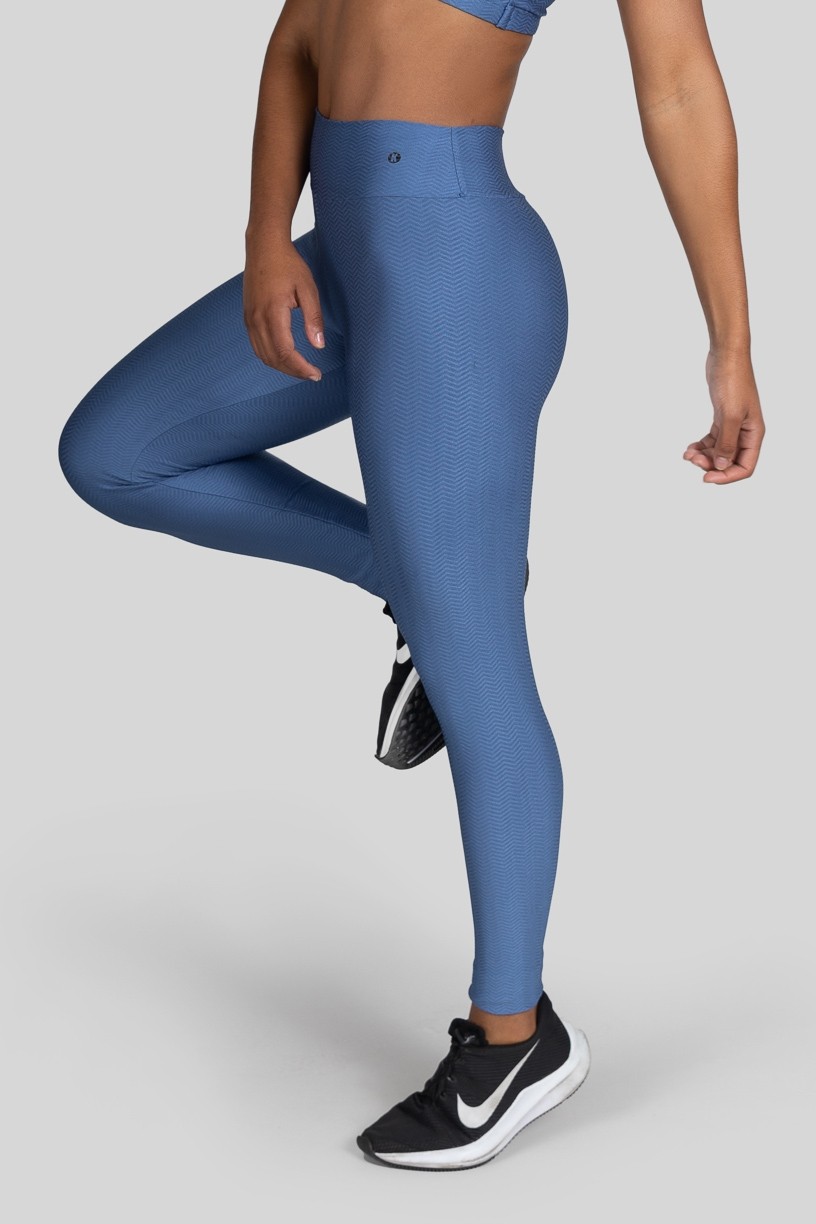 Calça Legging Básica Ziggy (Azul)  Ref K3187-B