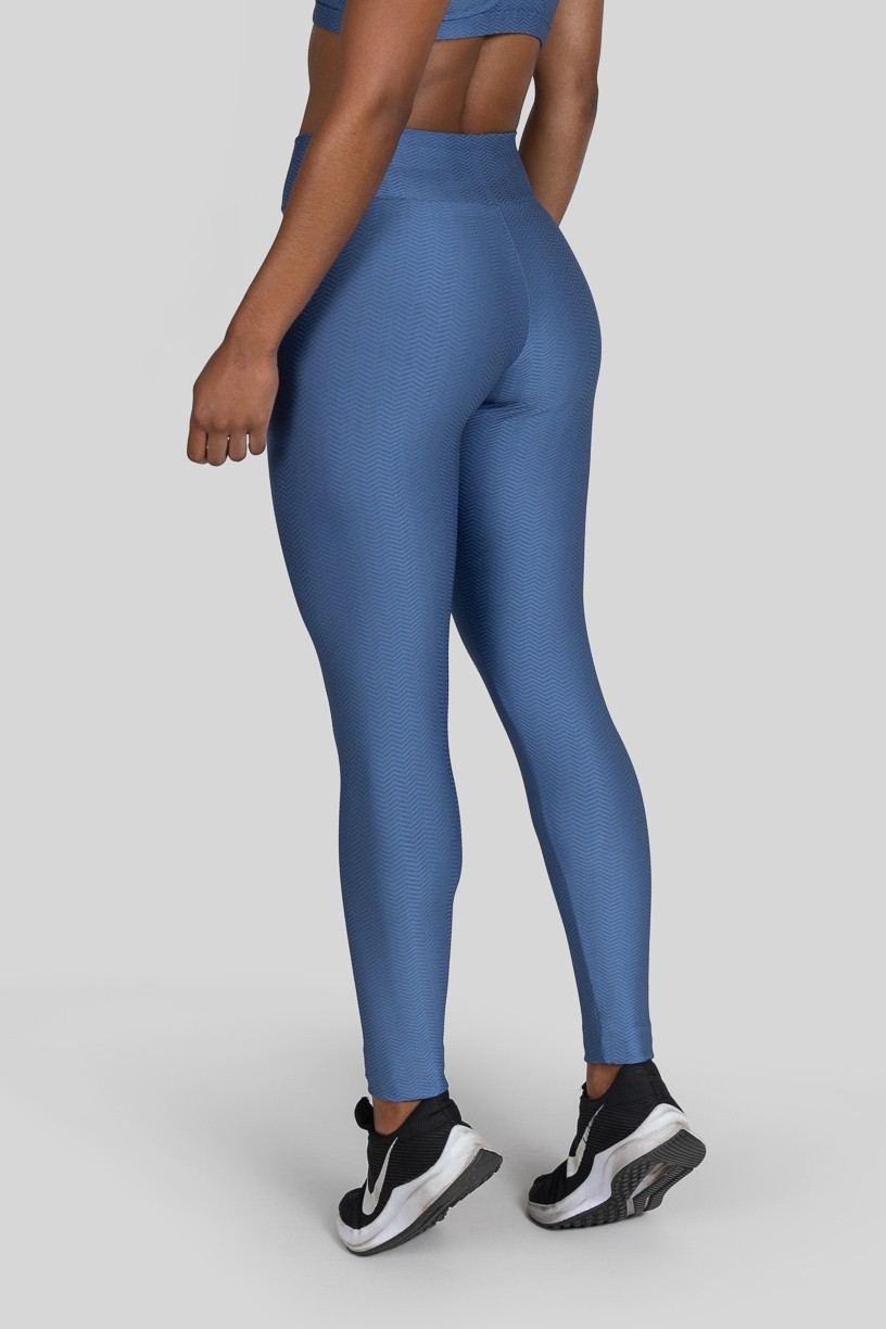 Calça Legging Básica Ziggy (Azul)  Ref K3187-B