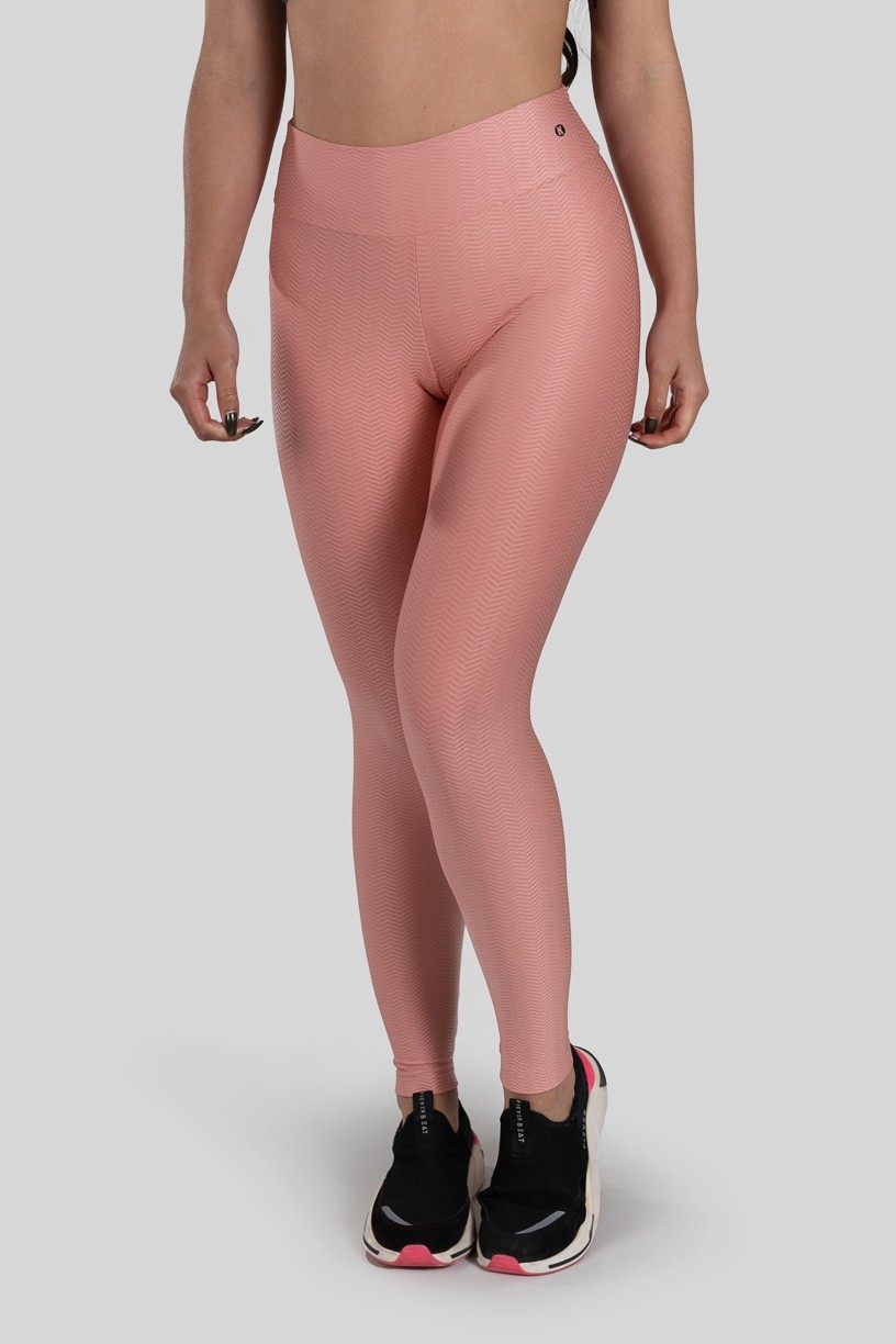 Calça Legging Básica Ziggy (Rosê)  Ref K3187-A