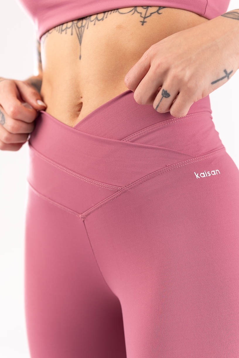 K4042-B_Calca_Legging_com_Cos_Transpassado_Frente_e_Costas_Rose__Ref:_K4042-B