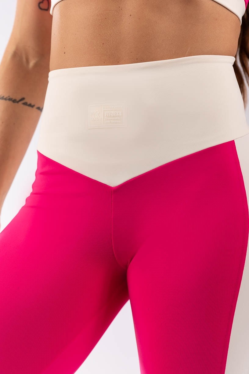 K3951-B_Calca_Legging_com_Cos_V_e_Faixa_Lateral_Rosa__Off-White__Ref:_K3951-B