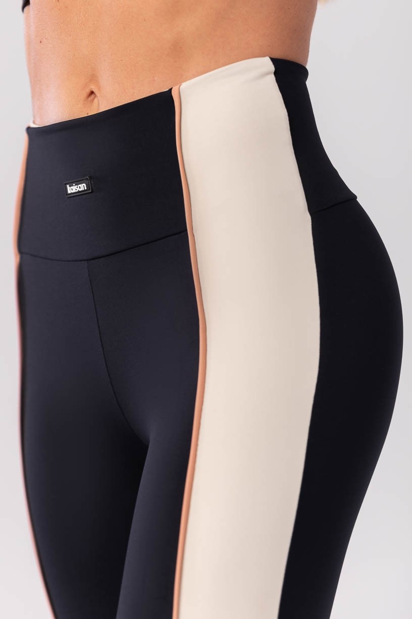 K4187-A_Calca_Legging_com_Faixa_e_Vivo_Preto__Bege__Ref:_K4187-A
