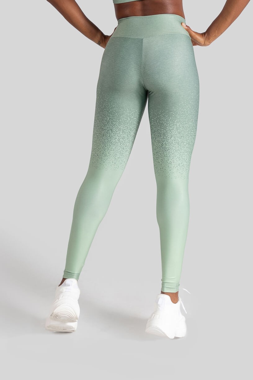 Calça Legging Estampa Digital com Cós Duplo (Deep Green) | Ref: K3124-A