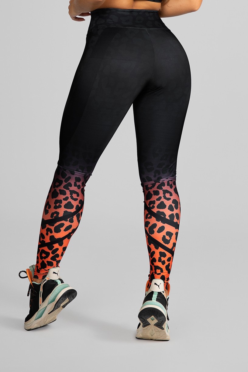 Calça Legging Fitness Estampa Digital Animal Painting | Ref: GO209